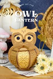Fall Owl Lantern