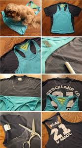Create a custom diy workout tank you can wear to the gym or on one of those wearing my workout clothes on a target run! days! Turning Old Tshirts Into Tank Tops Do It Yourself