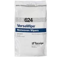 VersaWipe® TX624 Dry Nonwoven Cleanroom Wipers, Non-Sterile