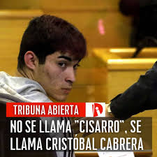 📍 Desde La Izquierda Diario compartimos en nuestra sección "Tribuna  abierta" esta reflexión escrita por Camila Oyarzo Contreras, actriz y  educadora de Valparaíso. ____ Se llama Cristobal Cabrera Morales. Nació en  Peñalolén,