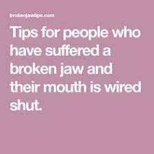 Tips For People Who Have Suffered A Broken Jaw And Their Mouth Is Wired Shut Liquid Diet Recipes Jaw Surgery Liquid Diet Recipes Best Liquid Diet