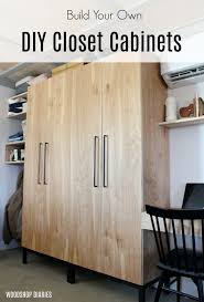 These hanging storage ideas will help to create more storage space and literally elevate your organizational efforts. How To Build A Diy Closet Cabinet With Closet Rod Shoe Shelf And Adjustable Shelves Diycloset Diycabine In 2020 Diy Storage Cabinets Diy Closet Diy Cabinet Doors