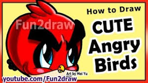 In this fun tutorial i'll share with you some tips and tricks to draw and color cute game characters ! How To Draw Easy Things Angry Birds Game Character Art Tutorial Best Drawing Videos Fun2draw Youtube