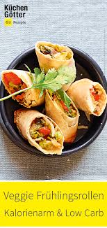 Fruhlingsrollen Aus Der Heissluftfritteuse Rezept Fruhlingsrollen Rezepte Fingerfood Vorspeisen
