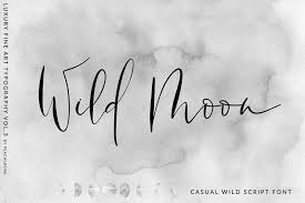 Try, buy and download any typeface from our collection of fonts similar to french script. Wild Moon Casual Script Font 102984 Script Font Bundles