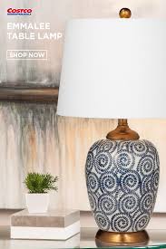 Emmalee Table Lamp Lamp Table Lamp Fabric Shades