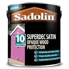 sadolin superdec satin opaque wood protection sadolin