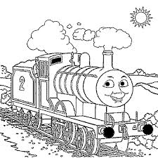 Train coloring pages for free download: Thomas The Train Coloring Pictures Coloring Home
