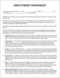 It is an agreement that creates a legal duty or responsibility. Employment Agreement Template