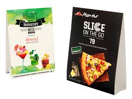 Printed Table Tent Cards For Restaurants Menus Specials