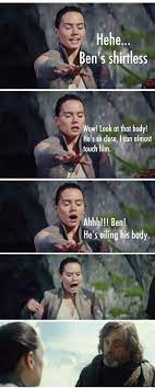Recueil Images Reylo Star Wars Humor Star Wars Quotes Star Wars Memes
