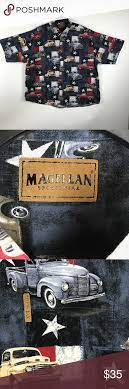 Mens Magellan Sportswear 3xl Classic Cars Shirt Mens Magellan Sportswear Blue Button Up 3xl Shirt Classic Ca Sportswear Outdoor Shirt Casual Button Down Shirts