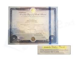 Italian Birth Certificate Translation Template Consular Report Of Birth Certificate Signed By Assistant Secretary For Consular Affairs Birth Certificate Template Birth Certificate Gift Certificate Template