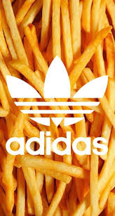 Manges Des Frites C Est Bon Pour La Sante Fond D Ecran Telephone Fond Ecran Adidas Fond Ecran
