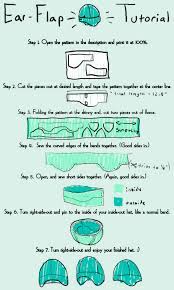Ear Flap Tutorial By Clearkid On Deviantart Ear Flap Sewing Fleece Sewing