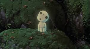 Kodama Mononoke Hime Princess Mononoke Tree Spirit Princess Mononoke Hayao Miyazaki Art