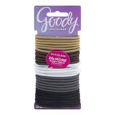 Goody Goody Ouchless No Metal Hair Elastics Assorted Neutral Colors 30 Ct 2 Bonus Walmart Com Hair Elastics Goody Hair Ties Hair Rubber Bands