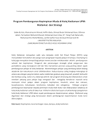 Kepemimpinan seperti ini menggunakan metode pendekatan kekuasaan dalam mencapai keputusan dan pengembangan strukturnya. Http Www Ukm My Mapum Wp Content Uploads 2018 10 Kertas 31 Pdf