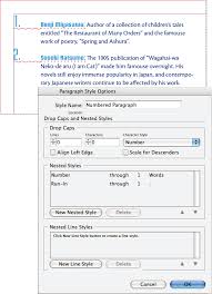 We can then turn to the font dropdown in the character panel to change the font. Drop Caps And Nested Styles In Indesign