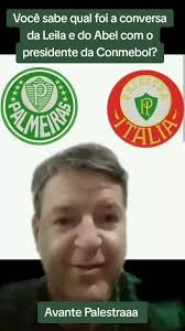 Conversa de Leila e Abel com o Presidente da Conmebol