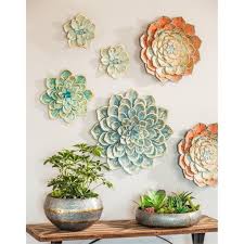 42 Awesome Metal Wall Decor Ideas For Your Living Room Metal Flower Wall Decor Flower Wall Decor Diy Flower Wall