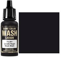 8 x 17 ml/0.57 fl oz game color wash. Vallejo Game Color Sepia Wash 17ml Table Top Miniatures Miniature Market