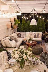 Think about utilizing as a couple of open air adornments! Beautiful Outdoor Space Patio Outdoor Rooms Backyard