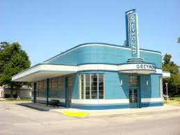 Greyhound Station Location Unknown Submitted By Beachesandbridges Awesome 1930s 1940s Bus Station Art Deco Art Deco Fashion Art Deco Design Art Deco Buildings