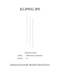 Viii / i alokasi waktu : Kliping Ips Kelas 8 Lakaran