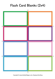 Flash Card Blanks Small Flash Card Template Printable Flash Cards Flashcards