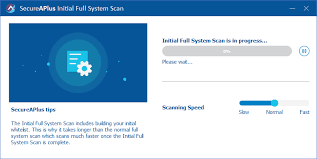 Does that seem a little long? The Initial Full System Scan Explained Secureaplus Support Pages