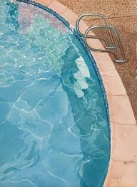 Handmade Swimming Pool Watercolor Paintings By Trailhead Studios Swimming Pool Art Pool Art Pool Paint
