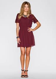 30% bonprix gutscheincode auf kleider für große und kleine damen. Kleid Mit Netz Einsatz Bordeaux Rainbow Jetzt Im Online Shop Von Bonprix De Ab 42 99 Bestellen Mit Kleider Dunkelblaues Kleid Hochzeit Dunkelblaues Kleid
