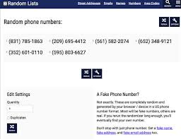 How to get a fake phone number. Best Fake Phone Number Generator Tools Apps Sites 2021