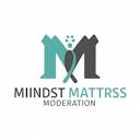 LOGO Design for Mindset Matters M M Symbol in Blue and Green with ...