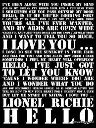 Hello Lyrics By Lionel Richie Hello Lyrics Lionel Richie Lionel Richie Lyrics Minusovka i tekst pesni hello (lionel richie). pinterest