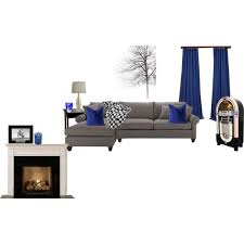 'when decorating a small living room, it's important to focus on simplicity, as the space can get cluttered very easily. Royal Blue Grey And Black Living Room Blue Living Room Blue Living Room Decor Black Living Room