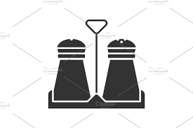 Salt Or Pepper Shaker Icon In 2020 Glyph Icon Cute Designs To Draw Icon
