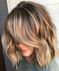 Luminous Shoulder Length Thick Hairstyles For Women To Blow People Minds Textured Haircut Brown Hair With Blonde Highlights Hair Styles