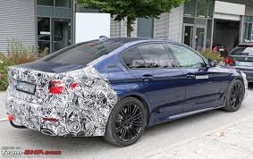 Spy Pics Bmw G30 5 Series Lci Facelift Team Bhp