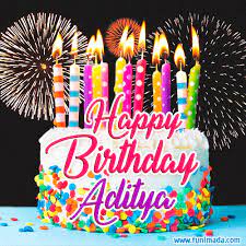 Amazing Animated Gif Image For Aditya With Birthday Cake And Fireworks Download On Funimada Com We have listed below some of the best happy birthday cake images and happy birthday cake designs which you can use as reference for planning you happy birthday cakes. amazing animated gif image for aditya with birthday cake and fireworks download on funimada com