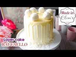 Layer Cake Raffaello Made In Clem S Comment Decorer Un Gateau Gateaux Alimentaires Gateau A Etage