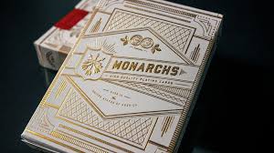 Today, a new member of the royal. Monarchs Playing Cards White