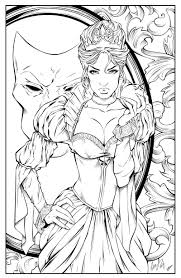The evil queen/gallery/films and television. Evil Queen At Coloring Pages Evil Queen At Coloring Pages With Coloring Home