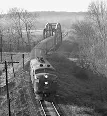 C Ei Danville Illinois 1959 Chicago Eastern Illinois Railroad Northbound Meadowlark Passenger Train Ap Railroad Photography Railroad Photos Train Pictures