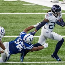 .running back, derrick henry (@kinghenry_2), to help keep americans informed, safe, and healthy amidst the as a key ambassador, derrick will support our vision of helping people live healthier lives. Derrick Henry Plows Through Colts Sports Illustrated Indianapolis Colts News Analysis And More