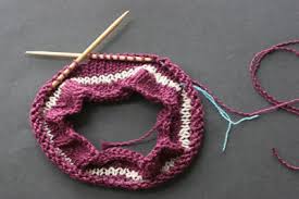* 1 sc, 4 ch, 1 dc in the first of these ch, skip 3 sc. How To Bind Off Knitting On A Circular Needle Knitting Crochet Wonderhowto