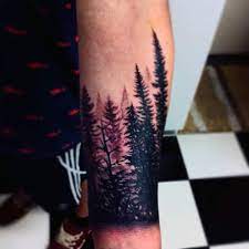 So that you in all probability love timber! 70 Pine Tree Tattoo Ideas For Men Wood In The Wilderness