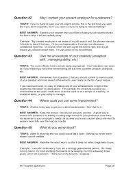 These attract attention toward areas where you feel comfortable and on solid ground. 64 Interview Questions