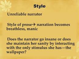 The Yellow Wallpaper Summary The Narrator Whose Doctor Husband Has Prescribed A Rest Cure For Her Depression Keeps A Secret Diary Of A Summer Spent Ppt Download